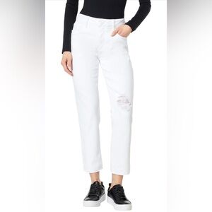 Women’s KUT From the Kloth Capris White Jeans, Size 14, EUC